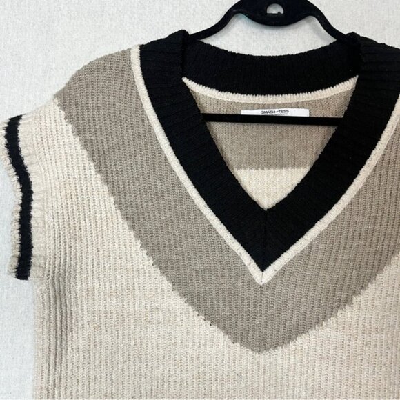 Smash + Tess Wren knit Sweater Vest Sz XS - Picture 3 of 9